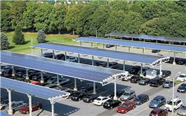 Đức đưa vào vận hành hệ thống quang điện trên bãi đỗ xe lớn nhất nước